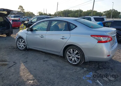 2013 Nissan Sentra Sl from USA, damaged, VIN 3N1AB7AP9DL711503